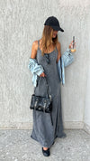 Acid Wash Summer Dress