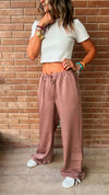 Cafe Satin Feel Breezy Pants