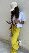 Mustard Soft Suit Pants