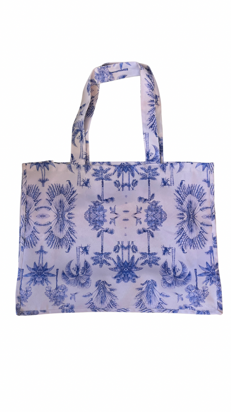 Blues Palms Tote Bag