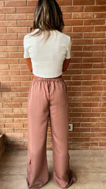 Cafe Satin Feel Breezy Pants