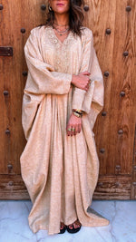 Linen Gold Detail Kaftan