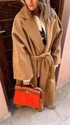 Camel Cold Outside Coat