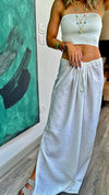 White Sunny Dayz Beach Skirt