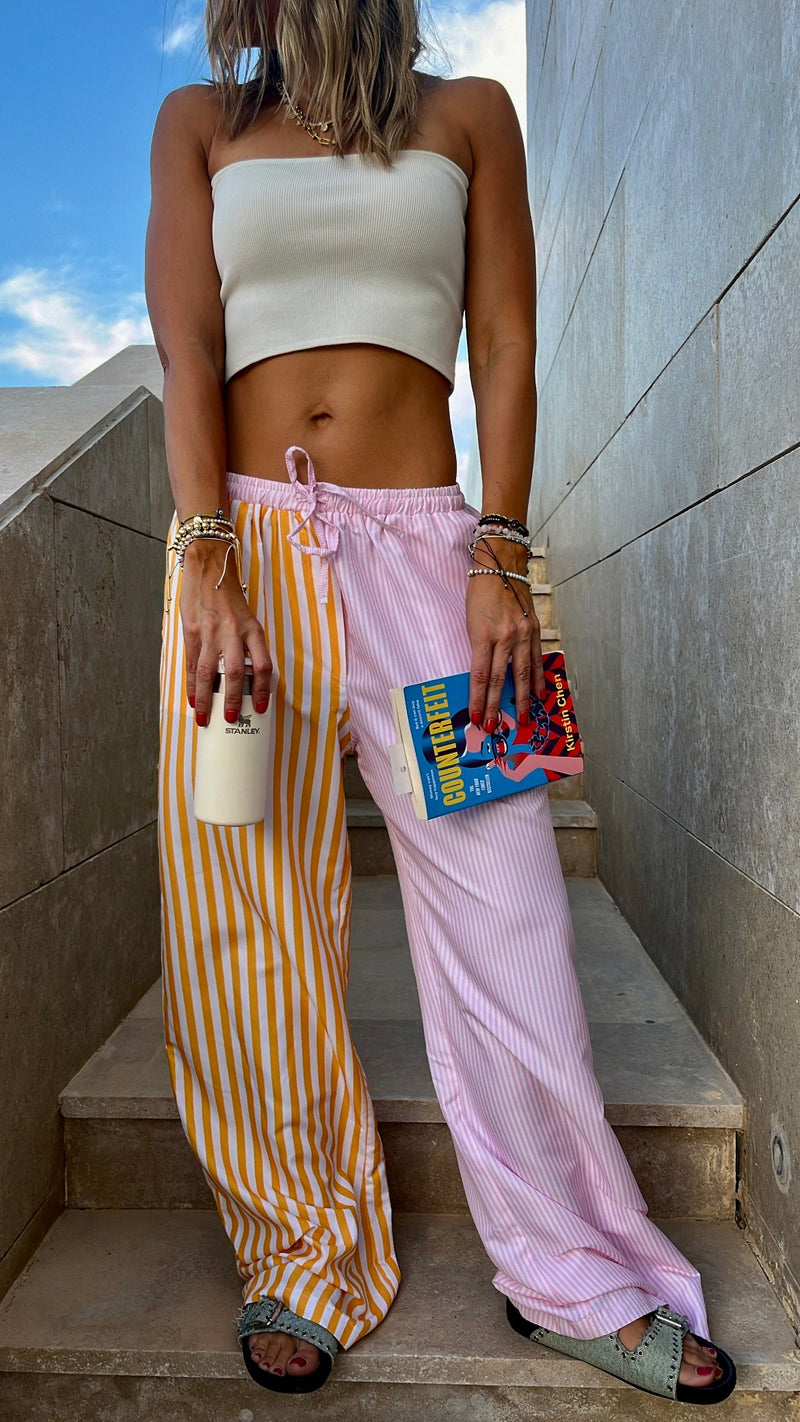 Yellow Lazy Sunday Pants