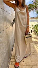 Beige Venice Basic Dress