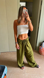 Olive Sunny Dayz Beach Pants