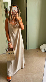 Beige Venice Basic Dress