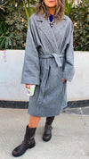 Grey Frillu Signature Coat