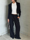 Black She’s a Boss Suit Pants