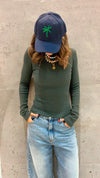 Olive 150 Cotton Blend Long Sleeve