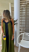 Olive Monaco Middle Line Dress