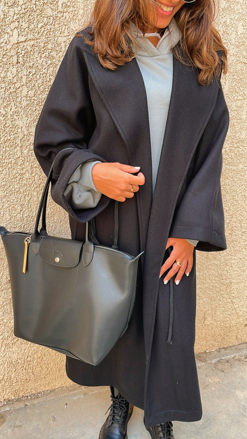 Black Tie Waist Coat