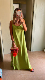 Lime Venice Basic Dress