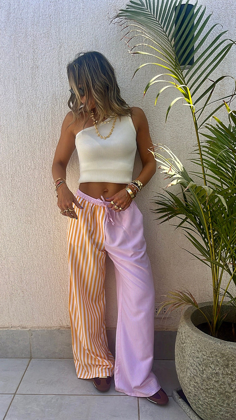 Yellow Lazy Sunday Pants