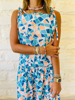 Mosaic Tropical Dress