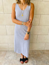 Grey Essential Sleeveless Dress