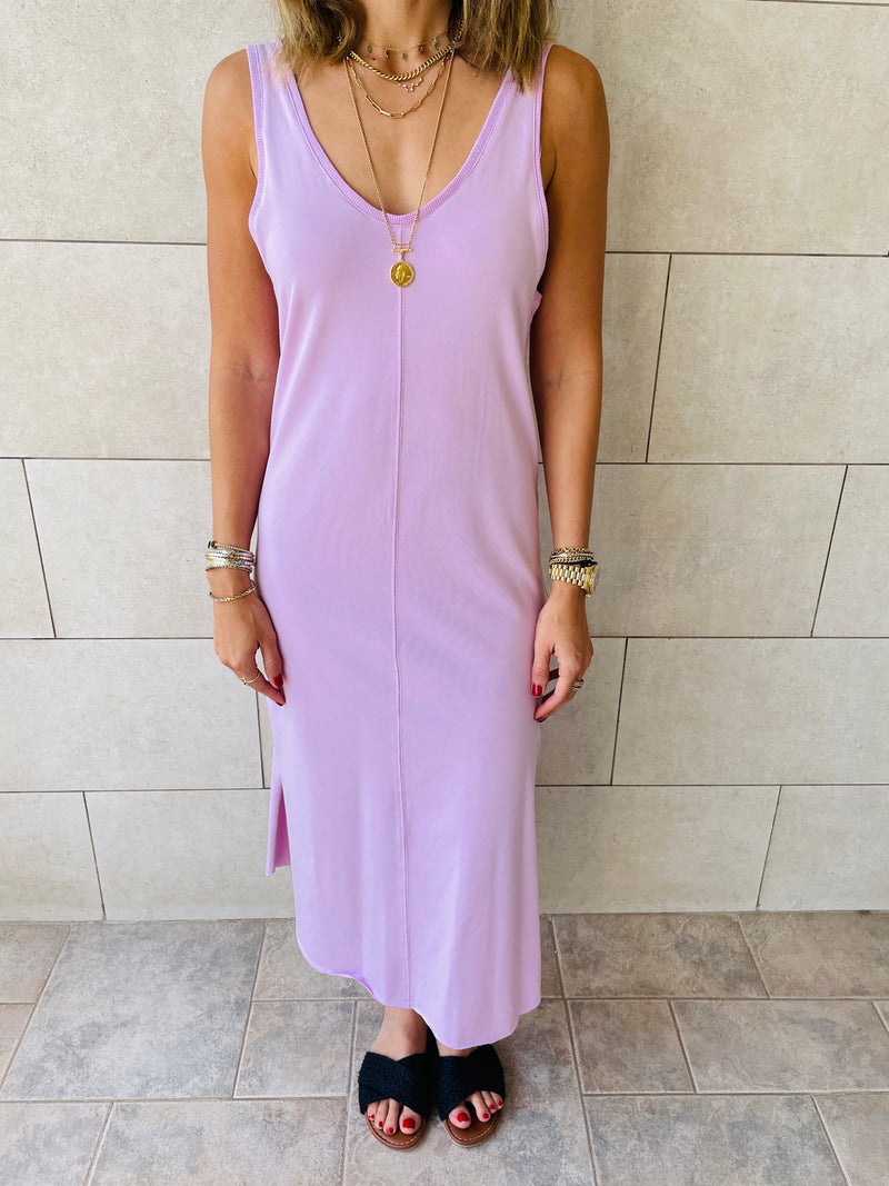 Lilac Essential Sleeveless Dress