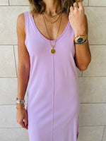 Lilac Essential Sleeveless Dress