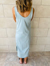 Baby Blue Essential Sleeveless Dress