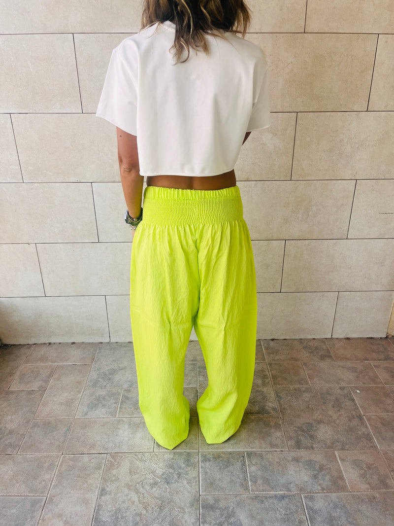 Lime Bohos Pants