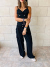 Black She’s Tailored Vest Set