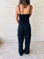 Black She’s Tailored Vest Set