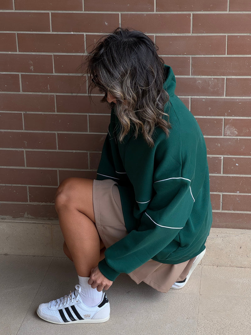 PREORDER Green Retro Butter Soft Zip Up