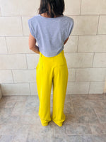 Mustard Soft Suit Pants