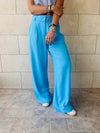 Baby Blue Soft Suit Pants