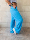 Baby Blue Soft Suit Pants