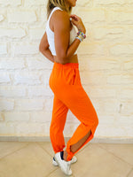 Orange Jogger Pants