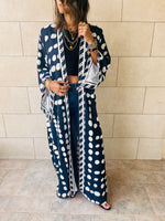 Polka All The Way Crepe Kimono