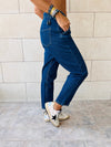 Dark Blue Mom Fit Jeans