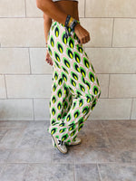 Green Retro Pants