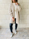 Beige Braid Cardigan