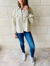 Beige Denim Jacket