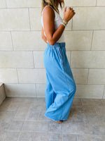 Denim Flare Pants