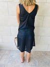 Black Bayside Beach Dress