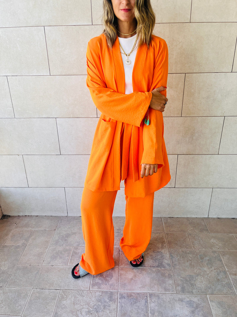 Orange All Around Town Crepe Set