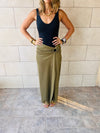 Olive Athena Goddess Skirt