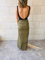 Olive Athena Goddess Skirt