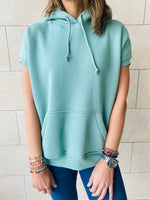 Mint Short Sleeve Sweatshirt