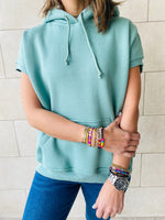 Mint Short Sleeve Sweatshirt