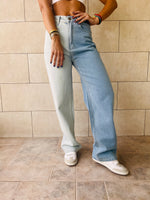 Blue & Light Blue Double Trouble Jeans