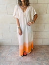 Orange Dipped in Sunshine Coverup