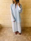 Baby Blue Polka Coverup