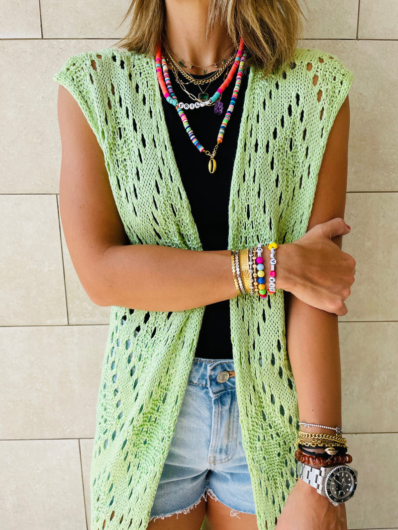 Green Beach Daze Vest