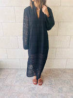 Black Polka Coverup