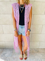 Lilac  Beach Daze Vest